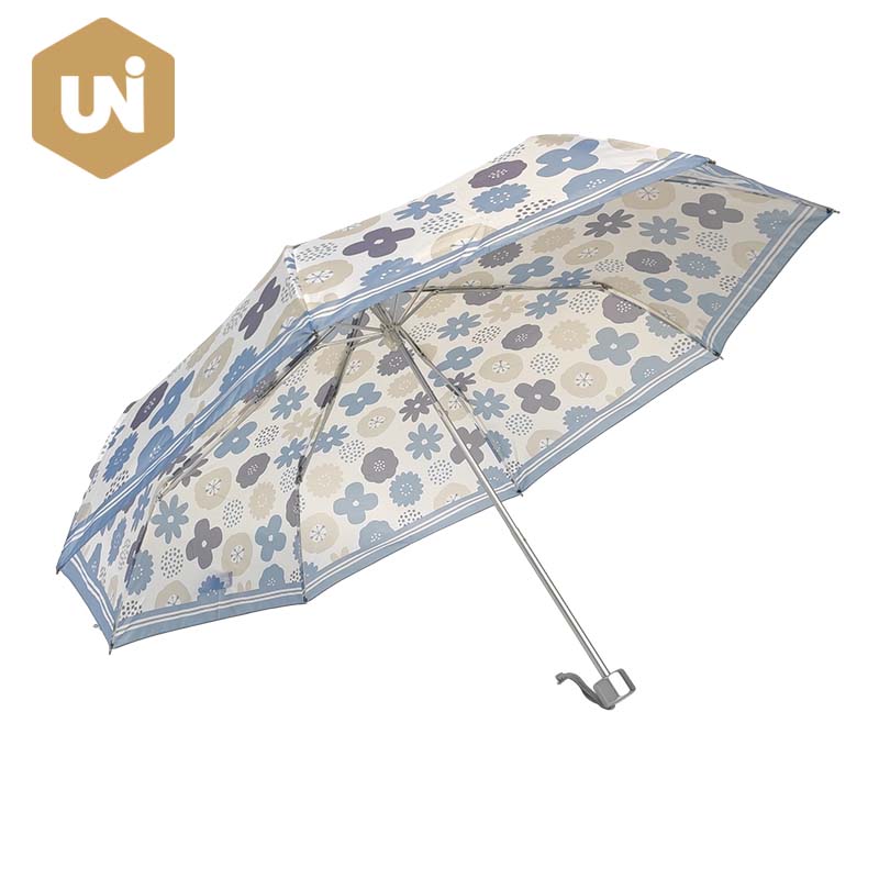 Super Light Lady Super Mini 3 Section Rain Umbrella